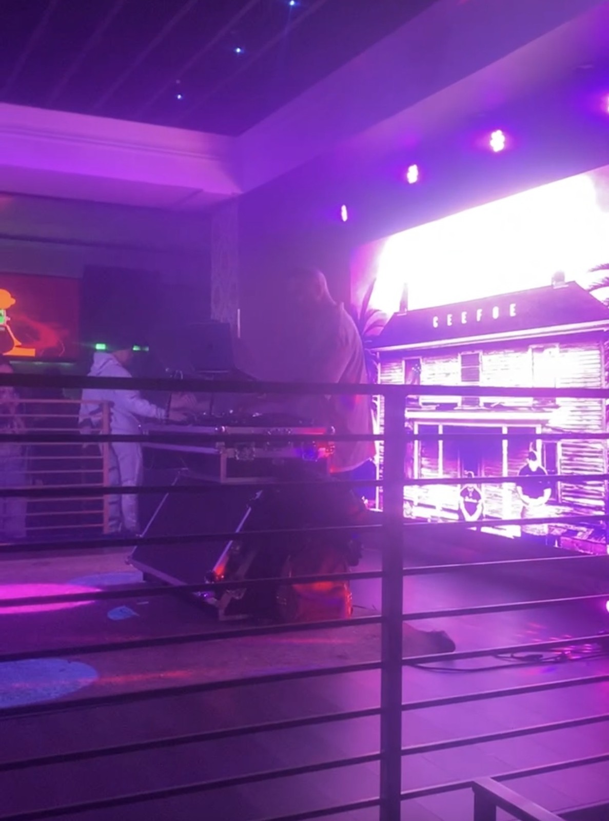 Concert venue and stage